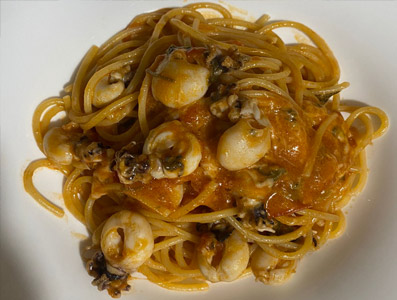 Spaghetti ccura sicc